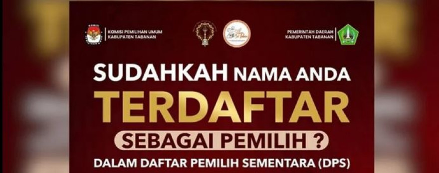 Cek Daftar Pemilih Pilkada Tahun 2024