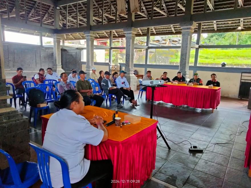Musyawarah Desa Pembahasan Rancangan APBDes TA 2025